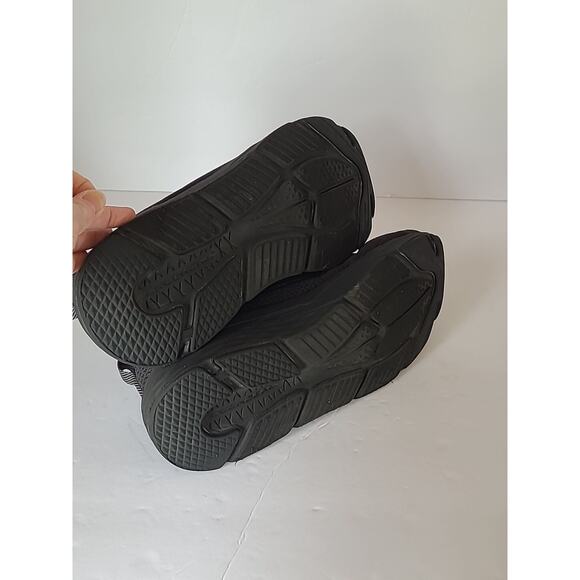 Skechers WMS 9.5 Go Run Max Cushion Shoes Sneaker Black Lace Up Low - Picture 11 of 12